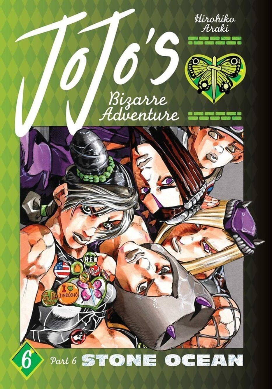 Jojo's Bizarre Adventure Part 6 Vol. 6 Official English Manga